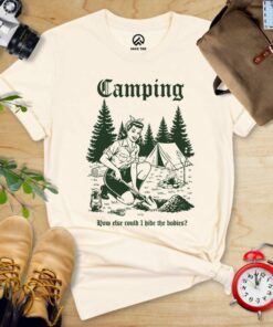 Retro Camping Hiding Shirt