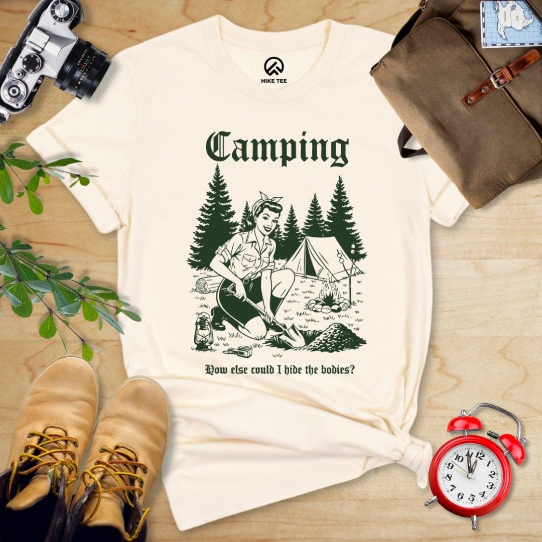 Retro Camping Hiding Shirt